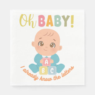 Serviette En Papier Bébé drôle