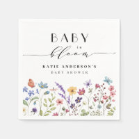 Bébé en Fleur Printemps Été Baby shower Floral