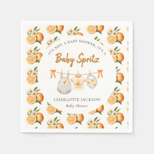 Serviette En Papier Bébé Fleur d'Oranger Spritz Baby Shower