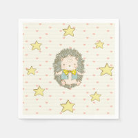 Bébé mignon Hérisson bébé Garçon Douche Douce