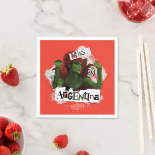 Serviette En Papier Beetlejus   Miss Argentine