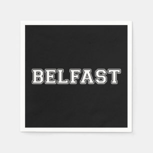 Serviette En Papier Belfast