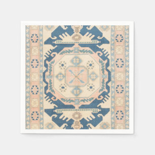 Serviette En Papier Belle antiquité orientale Kilim Rug