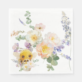Serviette En Papier Belle Napkins Bee