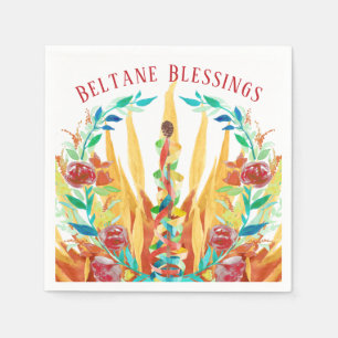 Serviette En Papier Beltane Bright Été Maypole Wicca Sabbat Party