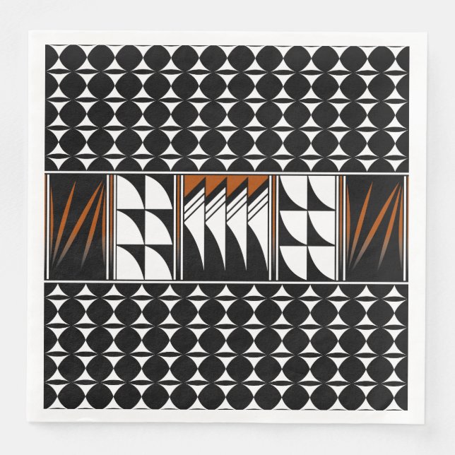 Serviette En Papier Bénédiction des plumes du sud-ouest (Devant)