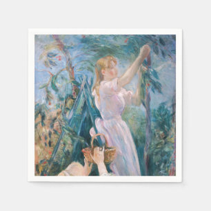 Serviette En Papier Berthe Morisot - Le Sicker À Cerise
