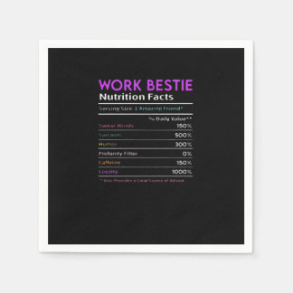 Serviette En Papier Bestie de travail essentiel