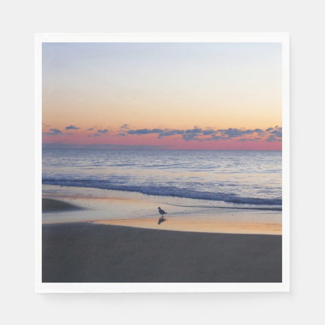 Serviette En Papier Bethany Beach Sunrise I (Devant)