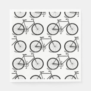 Serviette En Papier Bicyclettes anciennes Vélo Vintage Art PERSONNALI