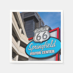 Serviette En Papier Bienvenue À Springfield Napkins