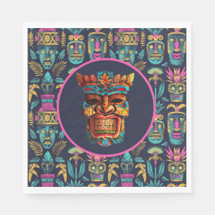 Serviette En Papier Bienvenue Au Luau