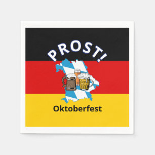 Serviette En Papier Bières OKTOBERFEST