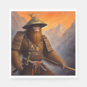 Serviette En Papier Bigfoot Samurai
