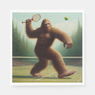 Serviette En Papier Bigfoot Tennis