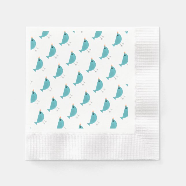 Serviette En Papier Birdy (Devant)