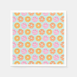 Serviette En Papier Biscuits de la fête de Kawaii