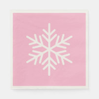 Blanc Chic Festif Flocon de Neige Alpin sur Fond R
