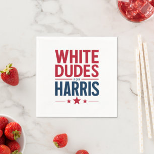 Serviette En Papier Blancs pour l'élection de Harris Kamala Harris 202