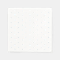 Bleu clair blanc minuscule pois élégant chic