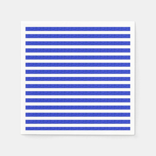 Serviette En Papier Bleu cool (Devant)