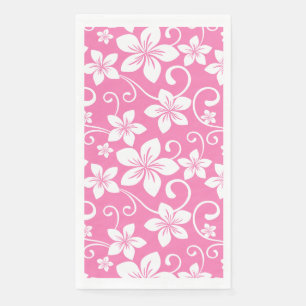 SERVIETTE EN PAPIER BLEU HAWAII (ROSE DE BUBBLEGUM)