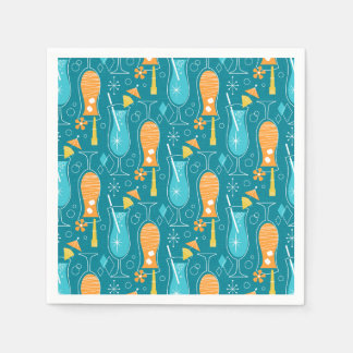 Serviette En Papier Blue Hawaii and Tropical Itch