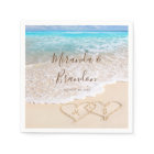 Blue Ocean Waves Plage tropicale Mariage