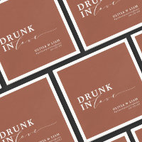 Boho Drunk In Love Terracotta Mariage rouille