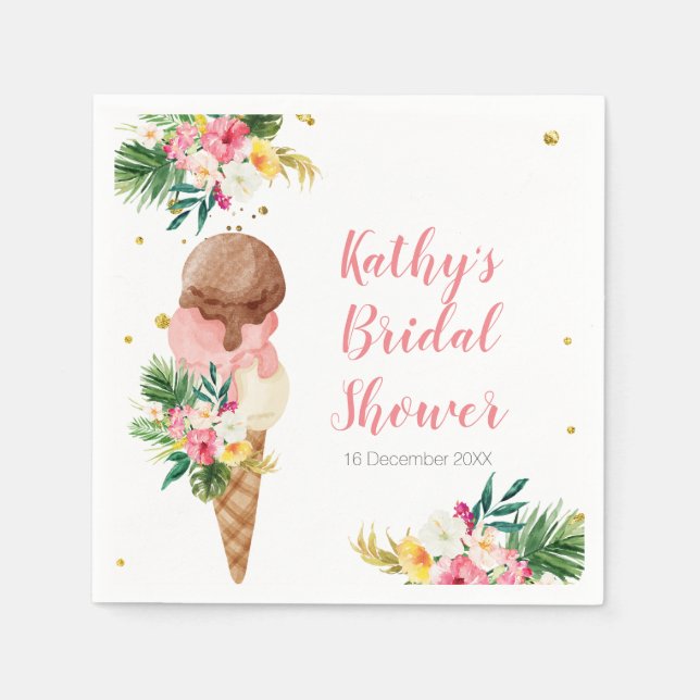 Serviette En Papier Boho Pampas Glace Grass Couples douche Napkin (Devant)