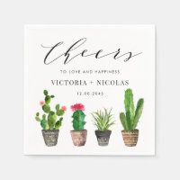 Boho Pot Succulents et Cactus Mariage d'été