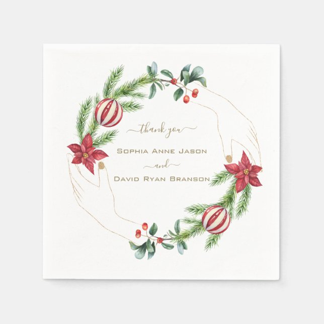 Serviette En Papier Boho Terracotta Arch Pampas Grass Mariage Floral (Devant)