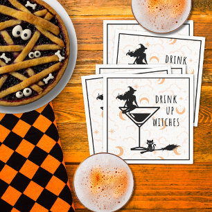 Serviette En Papier Boire Sorcières Cocktail serviettes