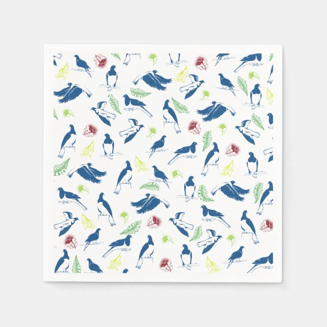 Serviette En Papier Bois de pin Kereru NZ (Devant)