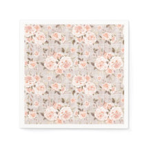 Bois rustique & Roses romantiques Shabby Chic Mari