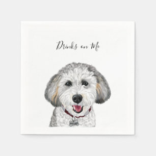 Serviette En Papier Boissons sur les serviettes Me