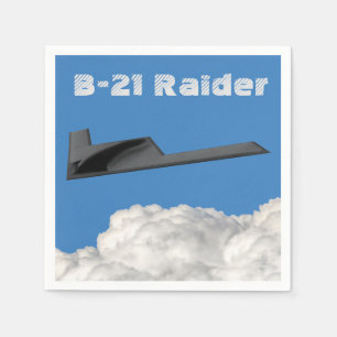 Serviette En Papier Bombe furtif B-21 Raider