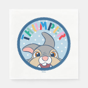 Serviette En Papier Bombei's Thumper Polka Dot Badge