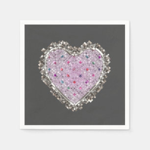 Serviette En Papier Bon Amour Charme