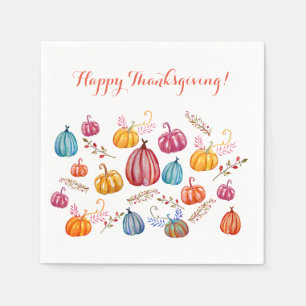 Serviette En Papier Bon thanksgiving
