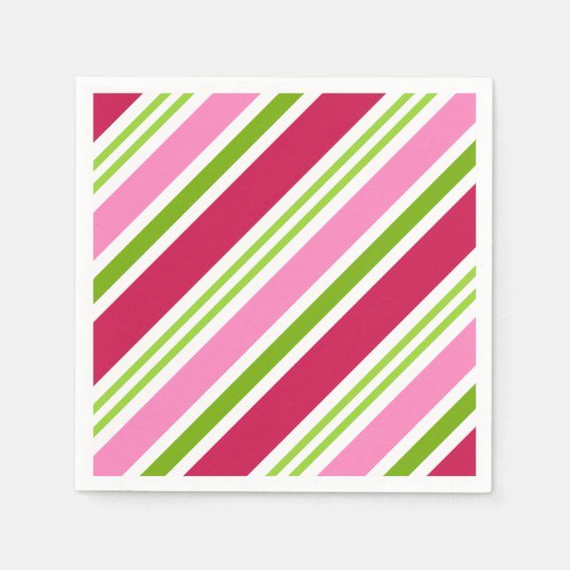 Serviette En Papier Bonbons de Noël rétro Jour férié Naples (Devant)