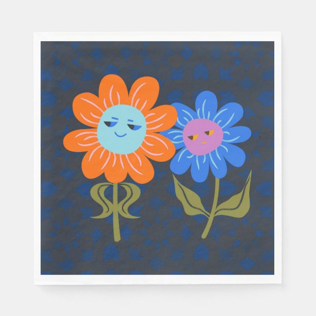 Serviette En Papier Bonheur marocain (Devant)