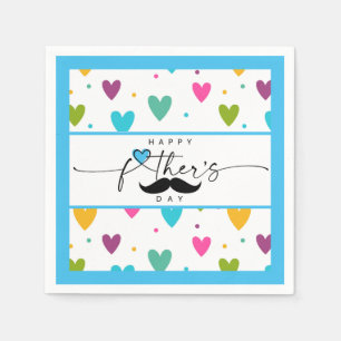 Serviette En Papier Bonne Fête des pères