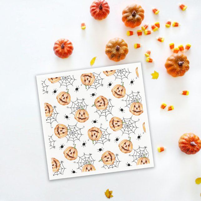 Serviette En Papier Bonne fête d'Halloween (Créateur téléchargé)