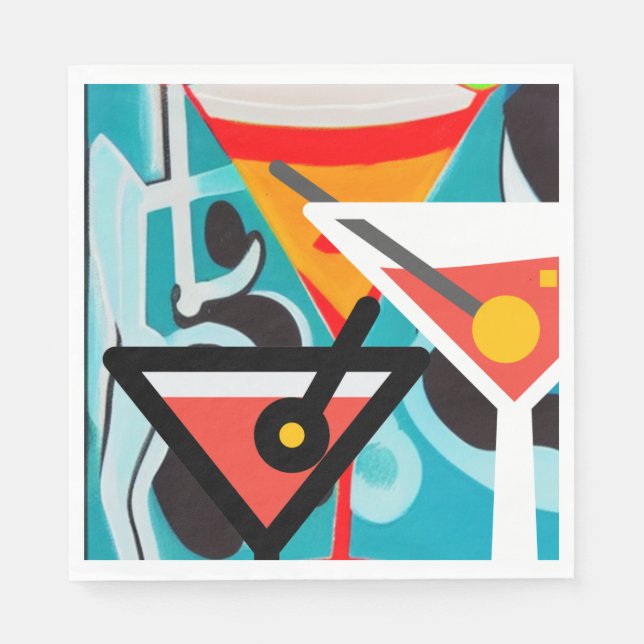 Serviette En Papier Bonne heure (Devant)