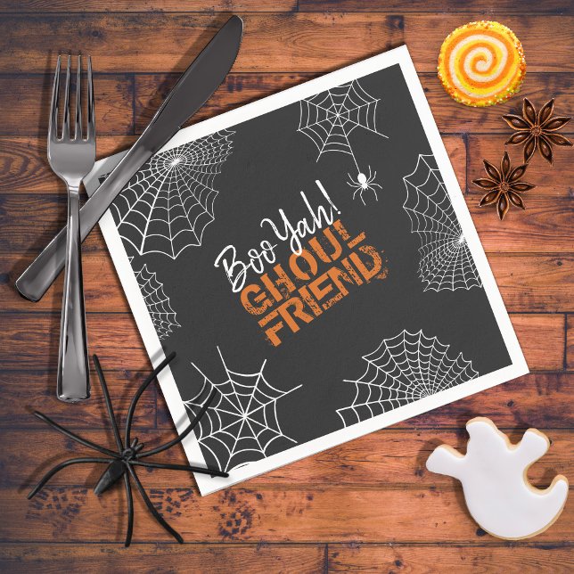 Serviette En Papier Boo Yah Ghoul Ami Halloween ID684 (Créateur téléchargé)