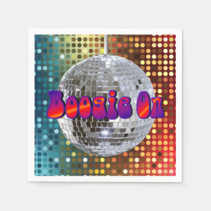 Serviette En Papier Boogie sur 2