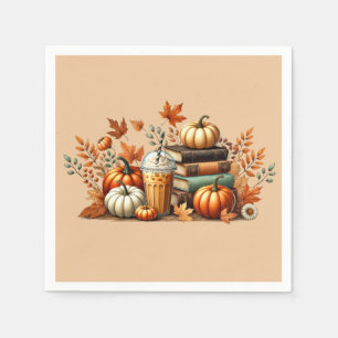 Serviette En Papier Bookish Fall