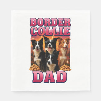 Serviette En Papier Border Collie   