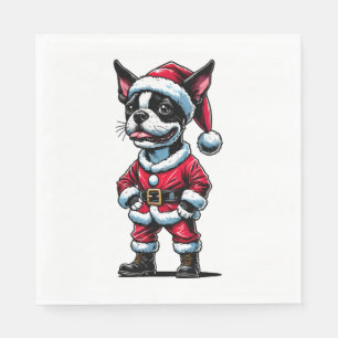 Serviette En Papier Bostie Santa Claus